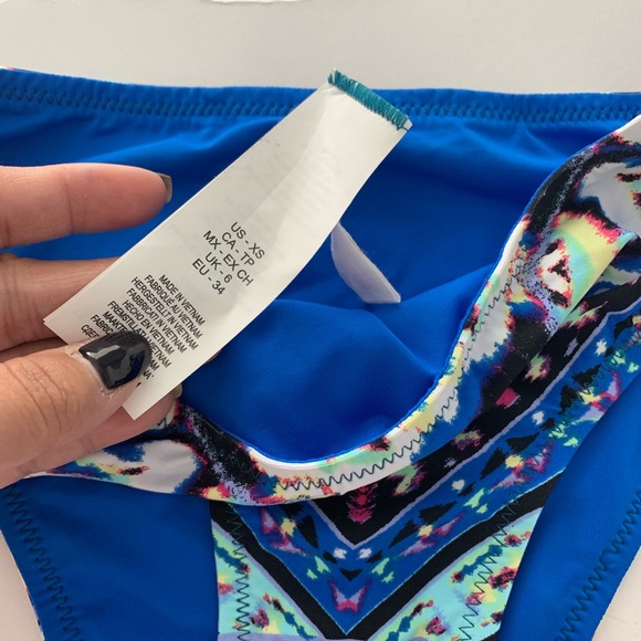 The Bikini Lab Xs  Printed Cheeky Bikini Bottom - Picture 3 of 5